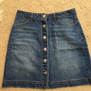 H&M Demin Mini Skirt